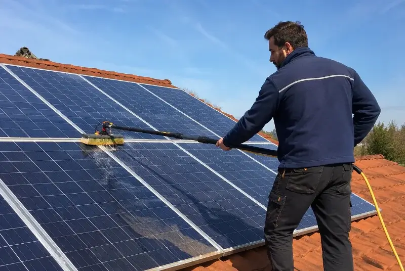 Nettoyage et entretien de panneaux solaires à Oreilla
